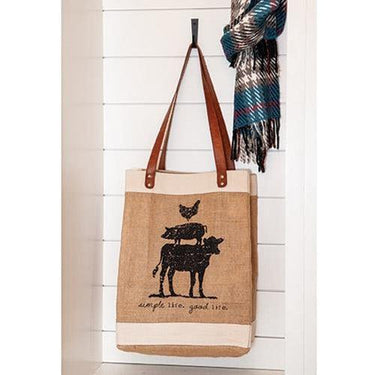 Animal Stack Tote Bag - The Fox Decor